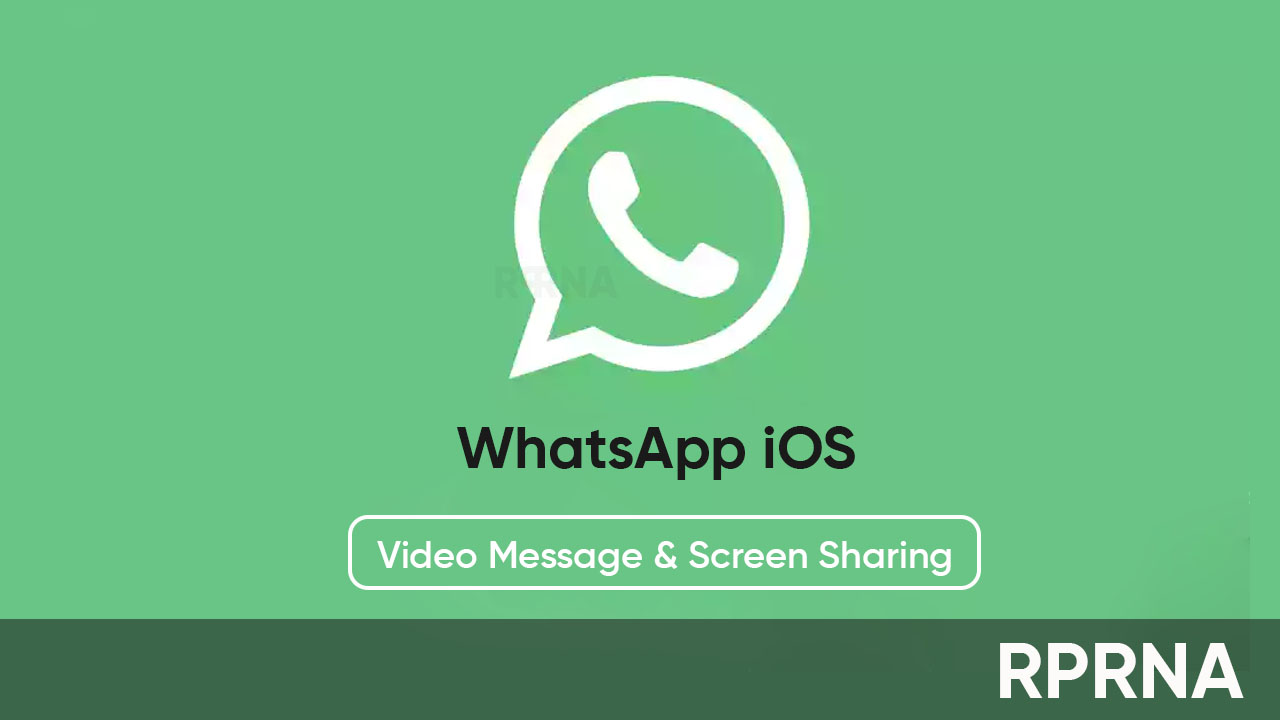 WhatsApp iOS video message stable