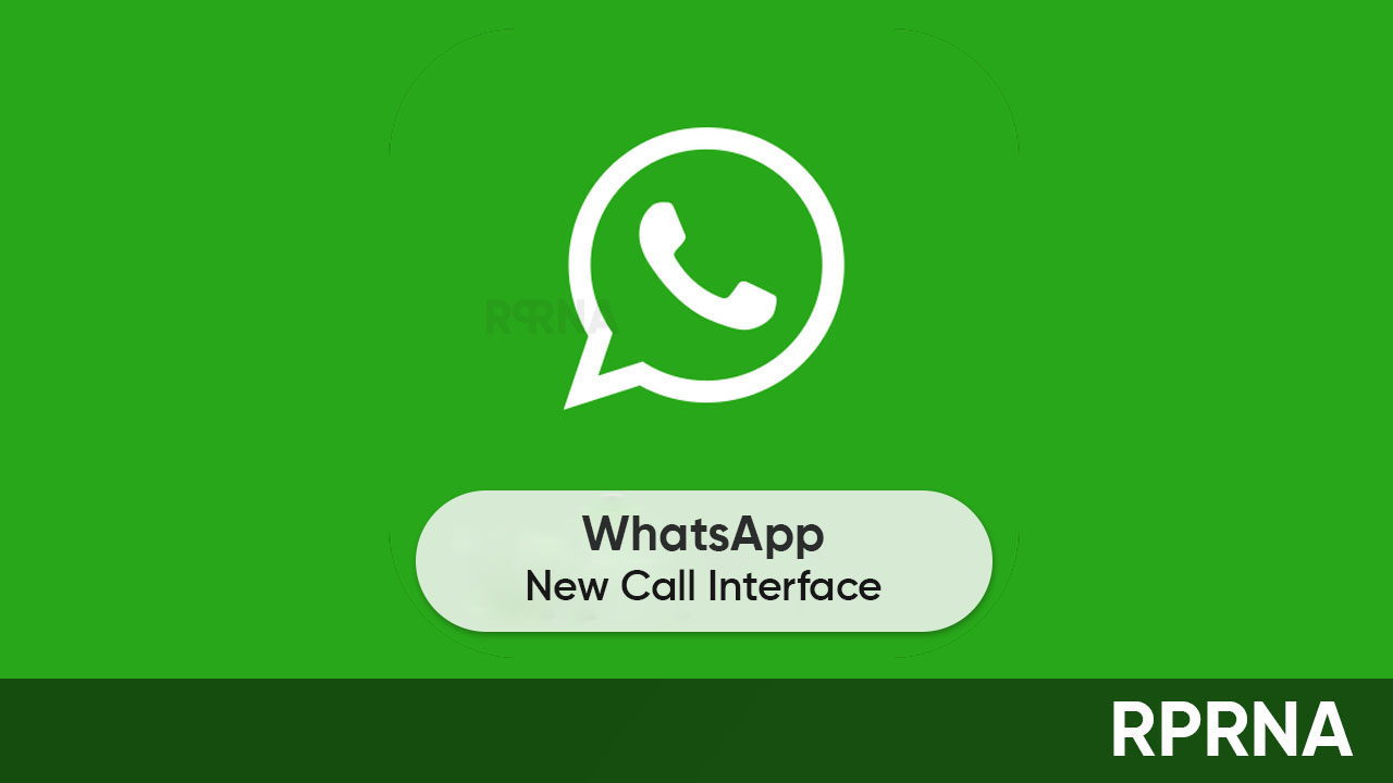 WhatsApp Android call interface