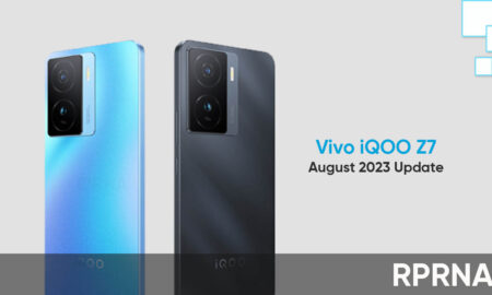 Vivo iQOO Z7 August 2023 update