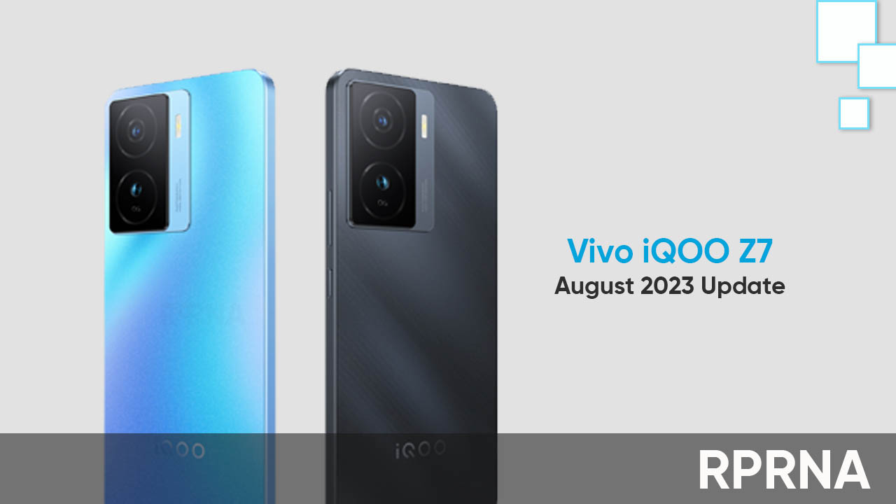Vivo iQOO Z7 August 2023 update