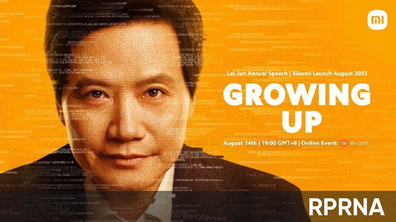 Xiaomi August 2023 Event Live