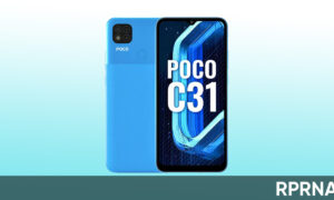 POCO C31 July 2023 update