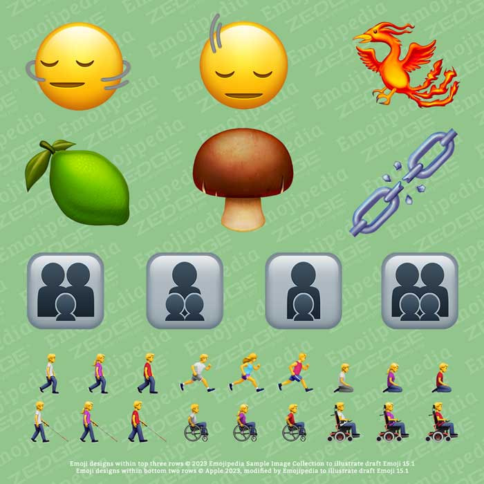 Emoji 15.1 update Android iOS