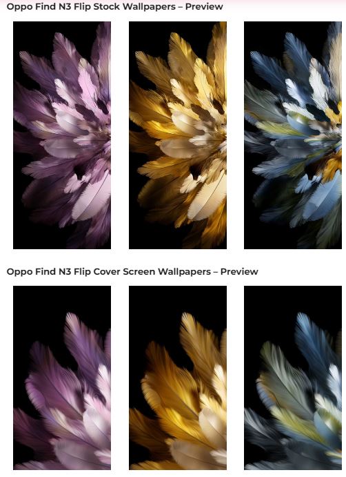 OPPO Find N3 Flip wallpapers