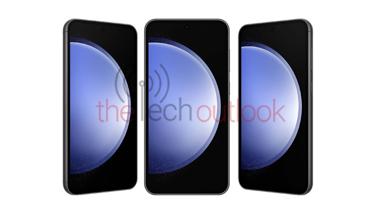 Galaxy S23 FE press renders