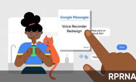 Google Messages voice recorder redesign