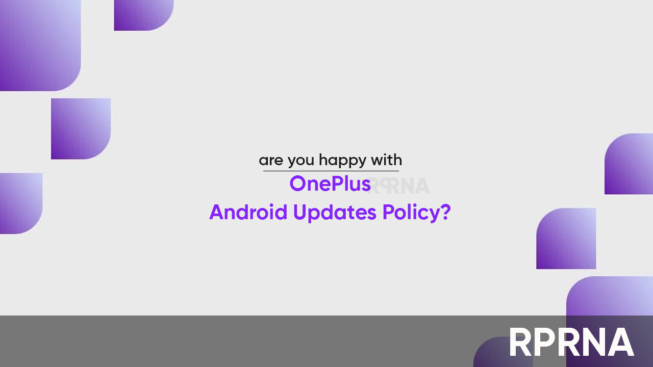 Google OnePlus 7 OS updates