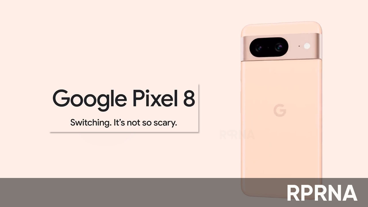 Google Pixel 8 ad switch phones