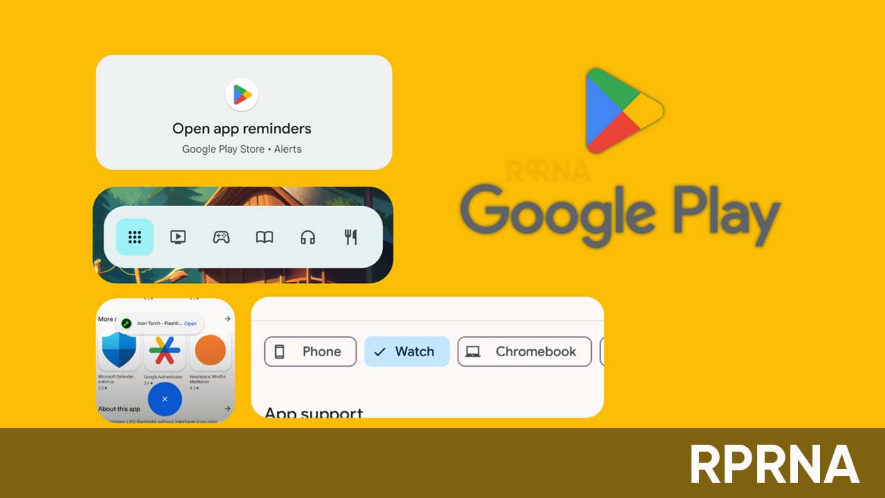 Google Play Store Cubes feature