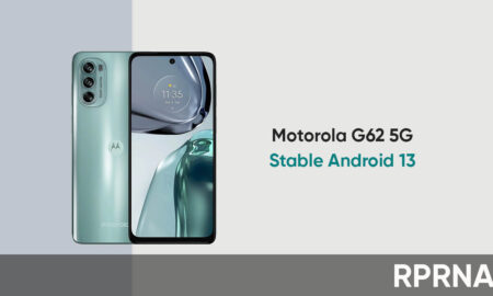 Motorola G62 Android 13