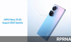 OPPO Reno 10 August 2023 improvements