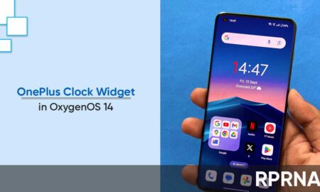 OnePlus clock widget OxygenOS 14