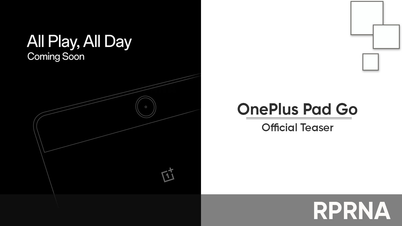 OnePlus Pad Go official teaser