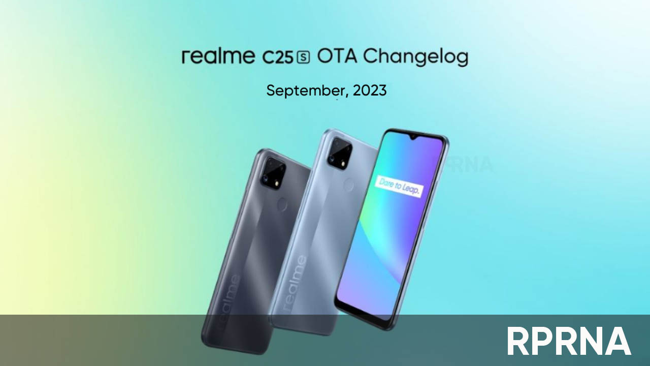 Realme C25s September 2023 optimizations