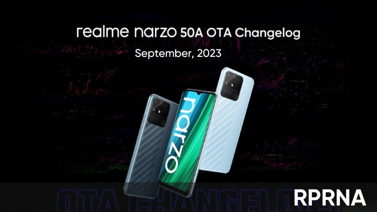 Realme Narzo 50A September 2023 firmware