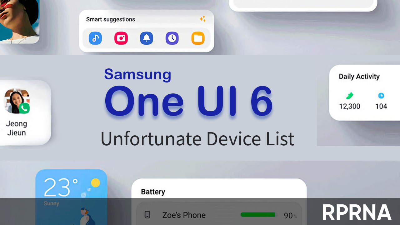 Samsung devices not receive One UI 6