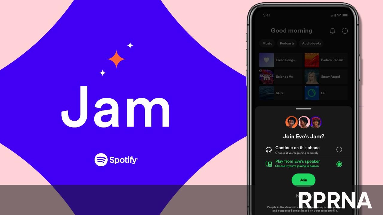 Spotify Jam feature