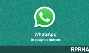 WhatsApp iOS redesigned buttons