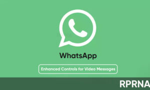 WhatsApp simplified controls video messages