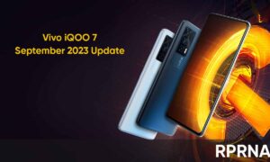 Vivo iQOO 7 September 2023 update