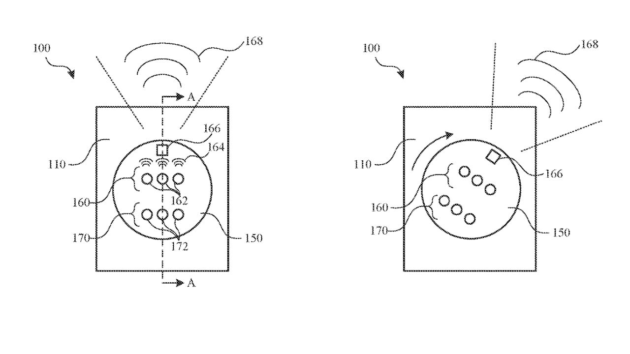 Apple patent wearable loudspeaker