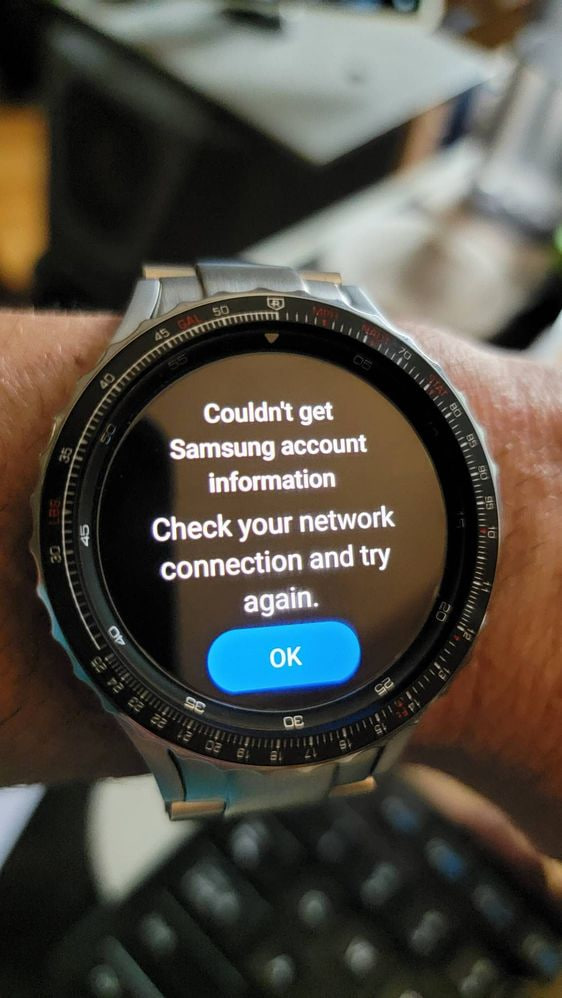 Samsung Galaxy Watch 4 network issue