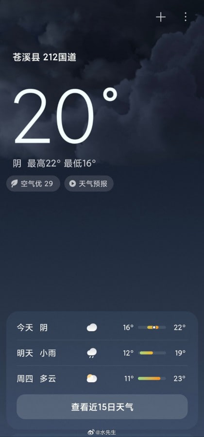 Xiaomi HyperOS user interface