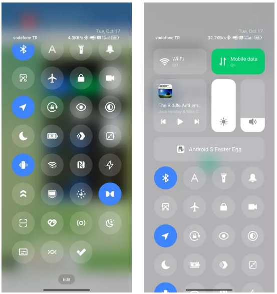 Xiaomi HyperOS Control Center