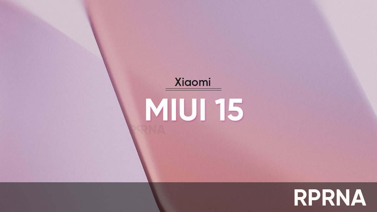 Xiaomi MIUI 15 phone section