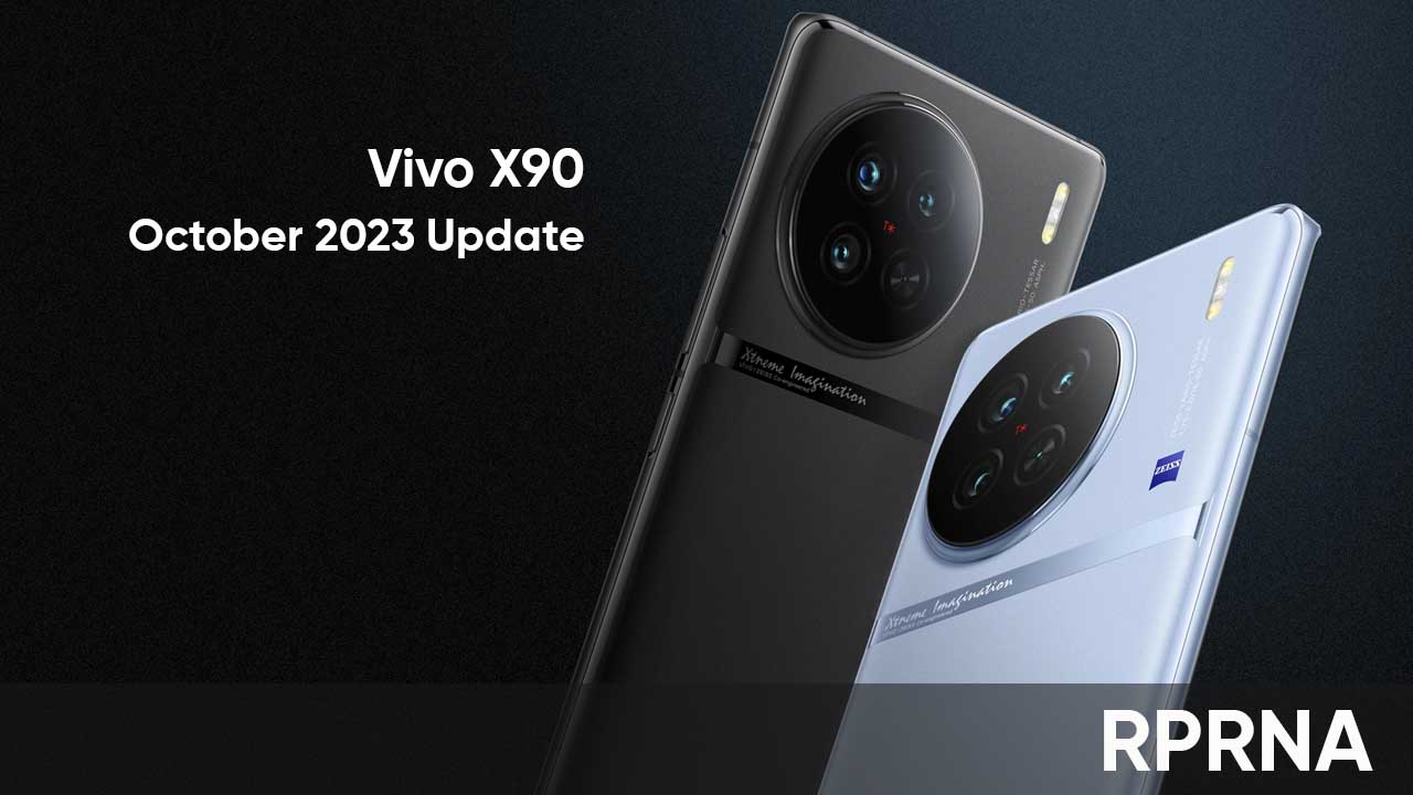 Vivo X90 October 2023 firmware