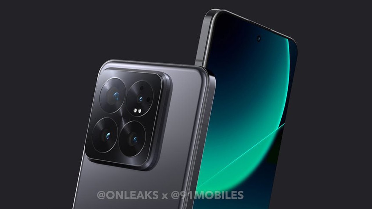 Xiaomi 14 pro renders