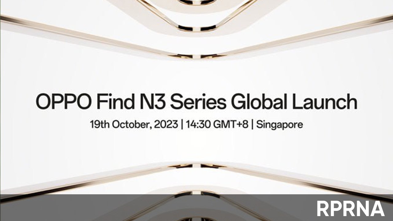 OPPO Find N3 Series October 19