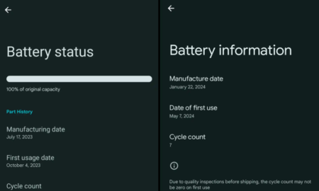 Android 15 Beta Pixel battery widget